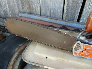 Vintage Rexo LS Petrol Chainsaw.  Example.  Will Ship Worldwide 3