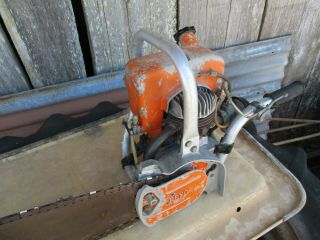 Vintage Rexo LS Petrol Chainsaw.  Example.  Will Ship Worldwide 4