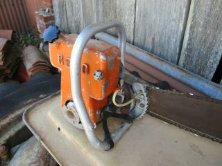 Vintage Rexo LS Petrol Chainsaw.  Example.  Will Ship Worldwide 6