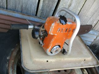 Vintage Rexo LS Petrol Chainsaw.  Example.  Will Ship Worldwide 7