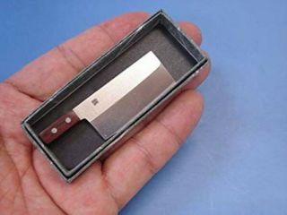Miniature Cooking Knife Kitchen Mini Chinese Kitchen Knife 60mm Real Cut Food