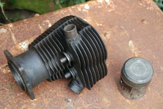 Bsa Vintage 1924 Cylinder Barrel With Piston And Rings 500cc,