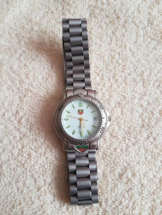 Vintage Tag Heuer Watch For Spares Or Repairs Not.