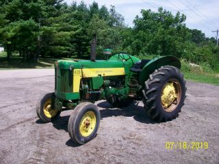 1960 John Deere 435 Diesel Antique Tractor farmall allis oliver a b g 9