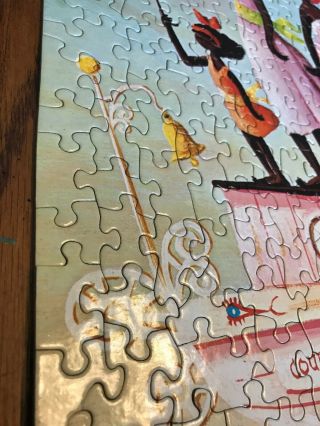 vintage rare 1966 Springbok puzzle 