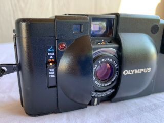 Vintage Olympus XA 35mm Rangefinder Camera with A11 Flash F - Zuiko 1:28 Lens 4
