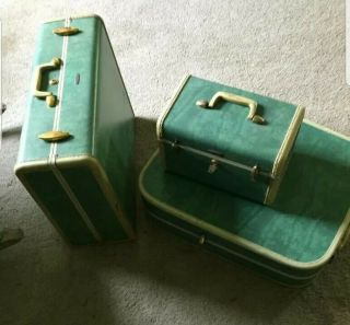Vintage Samsonite Luggage Set