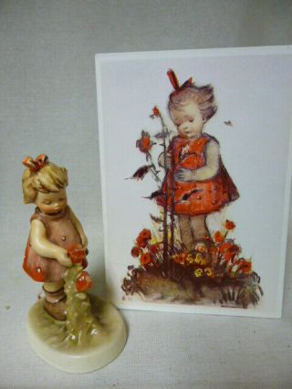 First Offer To The World Old Rare Mi Hummel/goebel Figurine 494 " Unknown "