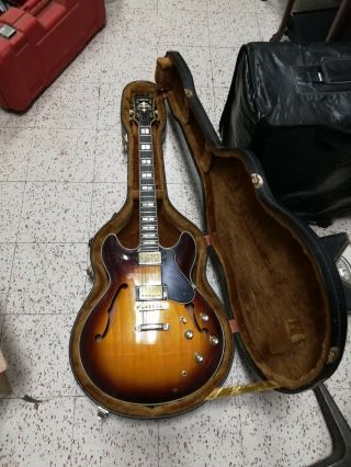 Yamaha Sa 2000 Sunburst Vintage Guitar (es - 335) Seth Lover Pickups,  Price Lowered