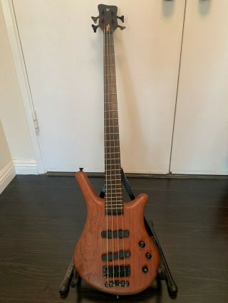 Barely Warwick Thumb Bass Extremely Rare Neck & Body 1 Piece/no Bolts
