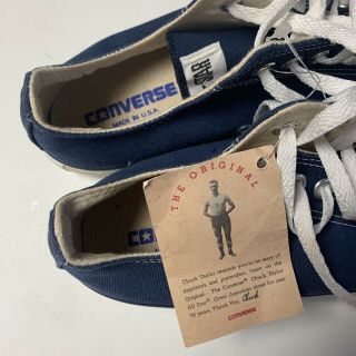 CONVERSE ALL STAR MADE IN USA Size 10 VINTAGE 90s CHUCK TAYLOR Blue Low 3