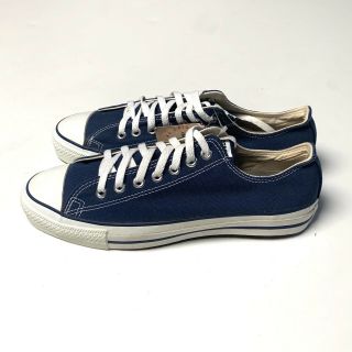 CONVERSE ALL STAR MADE IN USA Size 10 VINTAGE 90s CHUCK TAYLOR Blue Low 5