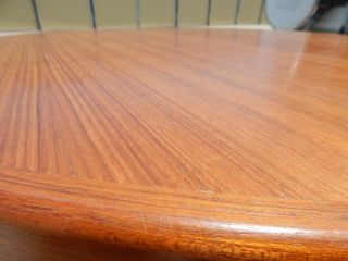 Danish Modern Expandable Teak Dining / Conference Table 126 