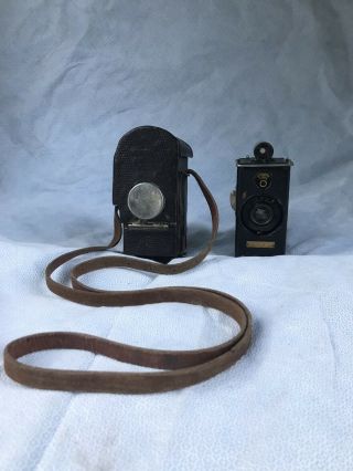 [tested] Ansco Memo Vintage Cartridge Half Frame 35mm Box Camera - Case