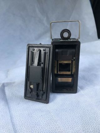 [TESTED] Ansco Memo Vintage Cartridge Half Frame 35mm Box Camera - case 6