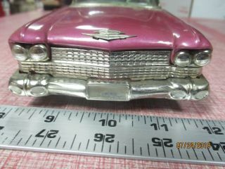 Bandai Cadillac Convertible Tin Friction Car 11.  25 