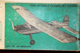 Vintage Rare Dmeco " Rebel " R/c Radio Control Model Airplane Gas Powered A 48 "