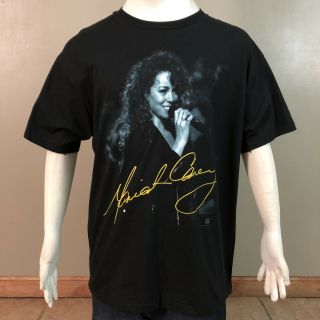 Vintage Rare 1992 Mariah Carey Music Box Tour T Shirt Sz Xl
