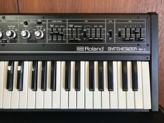 Roland SH - 2 vintage analog synthesizer professional overhauled w/ bag 4