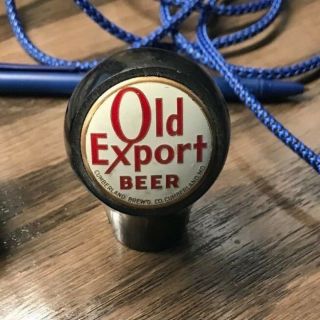Vintage Old Export Beer Ball Tap Knob Cumberland Brewing Co Cumberland Md