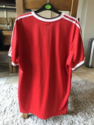 Manchester United Football Shirt Adults XL Adidas Home Kit vintage 3