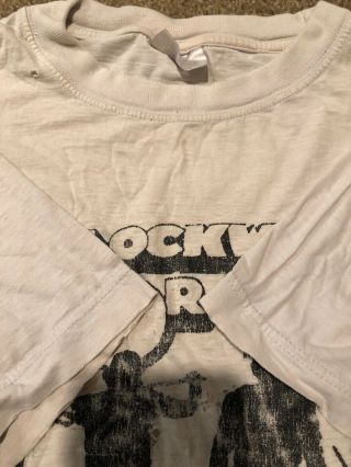 Vintage A Clockwork Orange T - shirt Size L 70s 80s UK Punk Stanley Kubrick Movie 4