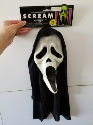 Vintage Funworld Scream 3 Asis As Seen In Scream Ghostface Mask Rare 1997