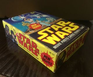 Topps Vintage Star Wars Series Two 1977 Wax Box 36 Trading Card Packs