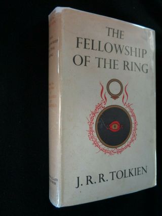 Rare 1954 1st Ed - The Fellowship Of The Ring - Tolkien - Hobbit,  Lord Of Rings