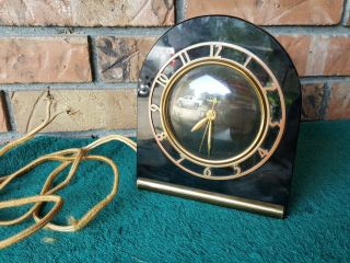 Vintage Art Deco Clock Telechron Model 4h77 Parts