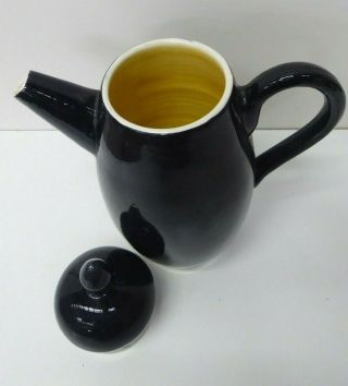 Vintage Australian Pottery Amb Merric Boyd Ceramic Coffee Pot Teapot Signed