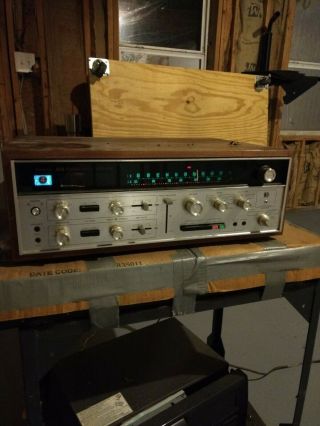 Vintage Sansui Qs Model Qrx 6500 4 Channel Stereo Receiver