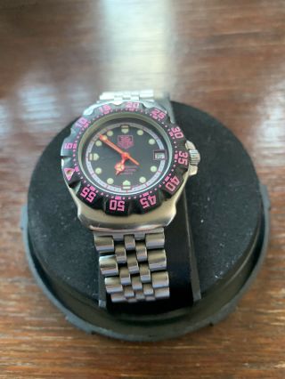 Vintage Tag Heuer F1 Series Wa1214 Midsize Quartz Watch - Collectable