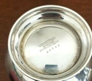 Antique Tiffany & Co.  Sterling Silver Tea Set Stamped 31.  8oz 11