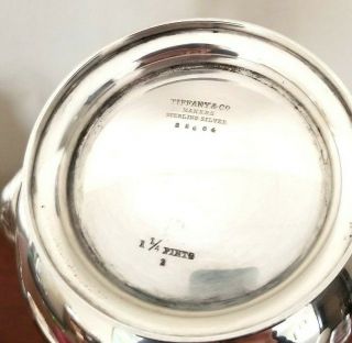 Antique Tiffany & Co.  Sterling Silver Tea Set Stamped 31.  8oz 6