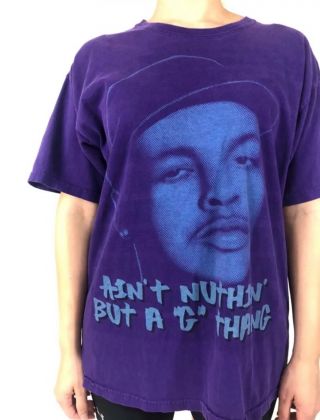 VTG Dr Dre Death Row Records T Shirt 90s Rap T Hip Hop Music Concert Tour Mens L 2