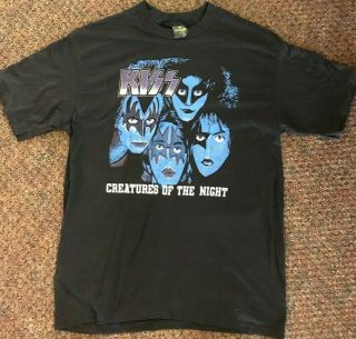 Kiss T Shirt Vintage Paul Stanley Gene Simmons Peter Criss Ace Frehley