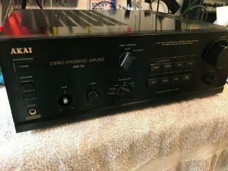 Akai Am - 35 Vintage Stereo Integrated Amplifier - Made In Japan - Great Sound