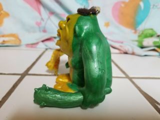 Rare With Tag 1966 Russ Berrie Oily Jiggler The Swinger Caveman Green & Yellow 2