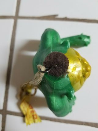 Rare With Tag 1966 Russ Berrie Oily Jiggler The Swinger Caveman Green & Yellow 5