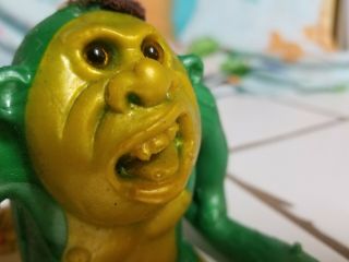 Rare With Tag 1966 Russ Berrie Oily Jiggler The Swinger Caveman Green & Yellow 6