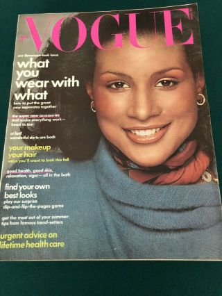 11 1974 Vintage Vogue Magazines Cher Lauren Beverly Johnson 7