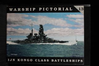 Ww2 Japan Japanese Navy Kongo Class Warship Pictorial Book
