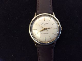 Vintage Authentic Lord Elgin Swiss Made Automatic 25 Jewels Men 