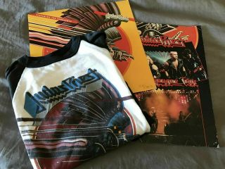 Vintage Judas Priest Screaming For Vengeance 1982 - 1983 Tour Concert Shirt & More