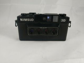 Vintage Nimslo 3d Camera 30mm Quadra Lens 35mm Film