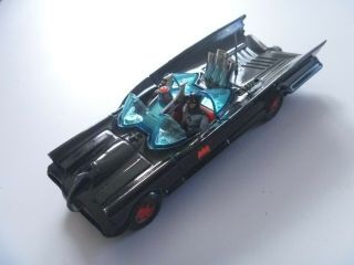 Vintage Corgi Toys Batmans Batmobile 1966 Red Bat Hubs Vgc