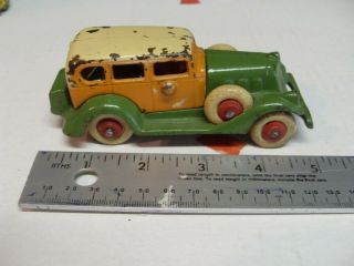 Vintage Hubley Arcade Cast Iron Sedan Car Take Apart,  5 " Long