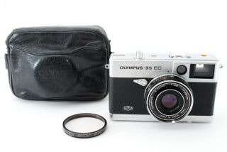 Olympus 35 Ec Camera Rangefinder W/ E.  Zuiko F/2.  8 42mm Lens Vintage 473710 - 3045