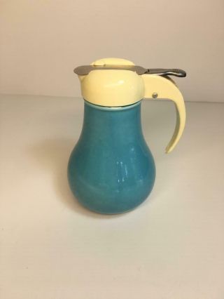 Hlc Vintage Fiesta Turquoise Dripcut Syrup